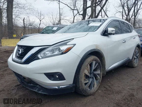 ✅ 2017 Nissan Murano S • VIN: 5N1AZ2MH6HN126489 • Lot: 41559261. Wystawiony na IAAI z przebiegiem 81 567 mil. Bezpłatny archiwum sprzedaży aukcyjnych z USA i szczegółowy raport historii pojazdu na DreamBid. Zdjęcie 6.