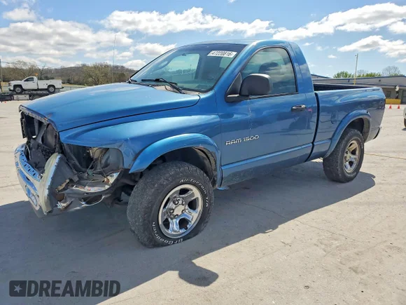 ✅ 2004 Dodge 1500 ST • VIN: 1D7HU16N04J122010 • Lot: 47220816. Listed on Copart with 232,588 mi. Free auction sales archive from the USA and detailed vehicle history report at DreamBid. Image 1.