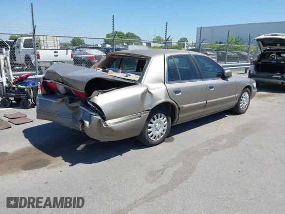 ✅ 2001 Mercury Grand Marquis GS • VIN: 2MEFM74W01X619687 • Lot: 44885283. Wystawiony na IAAI z przebiegiem 187 323 mil. Bezpłatny archiwum sprzedaży aukcyjnych z USA i szczegółowy raport historii pojazdu na DreamBid. Zdjęcie 4.