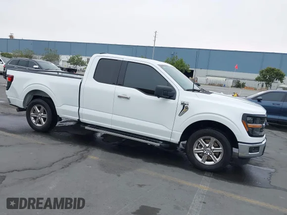 ✅ 2024 Ford F-150 • VIN: 1FTEX3KP9RKF32071 • Lot: 43160008. Listed on IAAI with 20,089 mi. Free auction sales archive from the USA and detailed vehicle history report at DreamBid. Image 1.