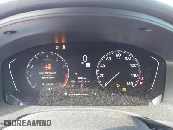 ✅ 2023 Honda Civic Sport • VIN: 2HGFE2F56PH525453 • Lot: 45096942. Listed on IAAI with 40,216 mi. Free auction sales archive from the USA and detailed vehicle history report at DreamBid. Image 7.