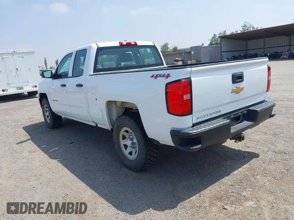 ✅ 2017 Chevrolet Silverado 1500 Work Truck • VIN: 1GCVKNEH2HZ345873 • Lot: 45302053. Listed on IAAI with 24,637 mi. Free auction sales archive from the USA and detailed vehicle history report at DreamBid. Image 3.