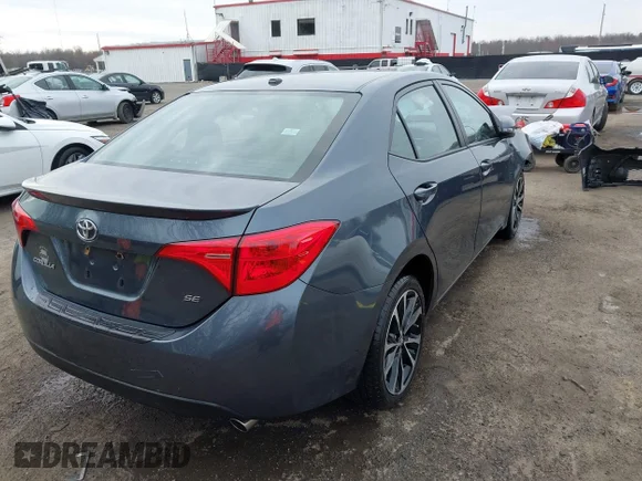 ✅ 2019 Toyota Corolla LE • VIN: 2T1BURHE7KC137964 • Lot: 44603083. Listed on IAAI with 61,694 mi. Free auction sales archive from the USA and detailed vehicle history report at DreamBid. Image 4.