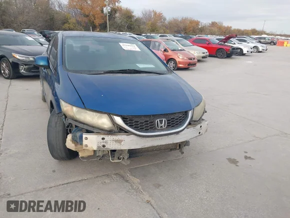 ✅ 2013 Honda Civic LX • VIN: 2HGFB2F59DH562081 • Lot: 43945572. Listed on IAAI with 365,017 mi. Free auction sales archive from the USA and detailed vehicle history report at DreamBid. Image 6.