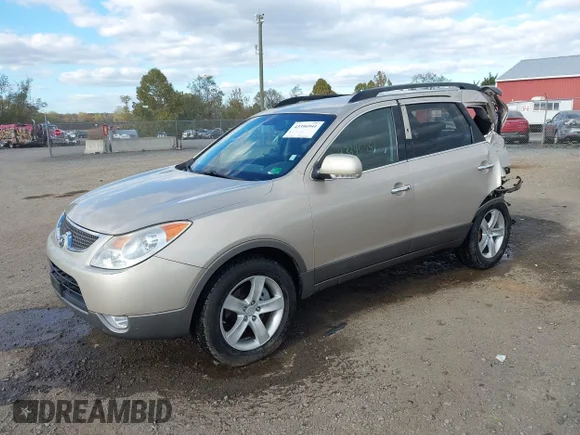 ✅ 2008 Hyundai Veracruz GLS • VIN: KM8NU13CX8U041001 • Lot: 43396941. Wystawiony na IAAI z przebiegiem 102 706 mil. Bezpłatny archiwum sprzedaży aukcyjnych z USA i szczegółowy raport historii pojazdu na DreamBid. Zdjęcie 2.