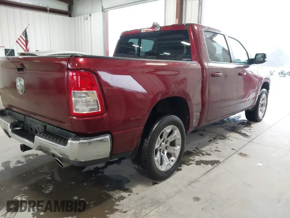 ✅ 2022 Ram 1500 Big Horn • VIN: 1C6SRFFT9NN136891 • Lot: 43777547. Wystawiony na IAAI z przebiegiem 67 023 mil. Bezpłatny archiwum sprzedaży aukcyjnych z USA i szczegółowy raport historii pojazdu na DreamBid. Zdjęcie 4.