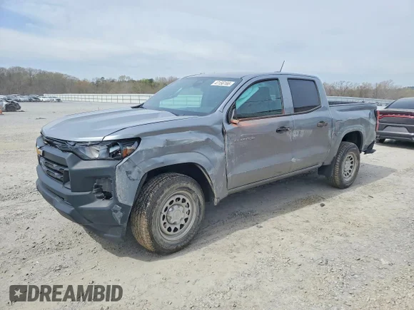 ✅ 2023 Chevrolet Colorado 2WD Work Truck • VIN: 1GCGSBEC5P1165666 • Lot: 47156166. Wystawiony na Copart z przebiegiem 46 240 mil. Bezpłatny archiwum sprzedaży aukcyjnych z USA i szczegółowy raport historii pojazdu na DreamBid. Zdjęcie 1.