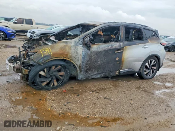 ✅ 2018 Nissan Murano Platinum • VIN: 5N1AZ2MG0JN161591 • Lot: 73891135. Wystawiony na Copart z przebiegiem Nie podano. Bezpłatny archiwum sprzedaży aukcyjnych z USA i szczegółowy raport historii pojazdu na DreamBid. Zdjęcie 1.