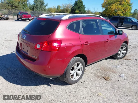 ✅ 2009 Nissan Rogue S • VIN: JN8AS58V99W190732 • Lot: 43401922. Wystawiony na IAAI z przebiegiem 172 409 mil. Bezpłatny archiwum sprzedaży aukcyjnych z USA i szczegółowy raport historii pojazdu na DreamBid. Zdjęcie 4.