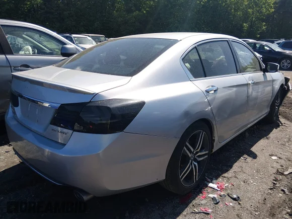✅ 2014 Honda Accord Sport • VIN: 1HGCR2F50EA286422 • Lot: 45213059. Wystawiony na IAAI z przebiegiem 177 544 mil. Bezpłatny archiwum sprzedaży aukcyjnych z USA i szczegółowy raport historii pojazdu na DreamBid. Zdjęcie 4.