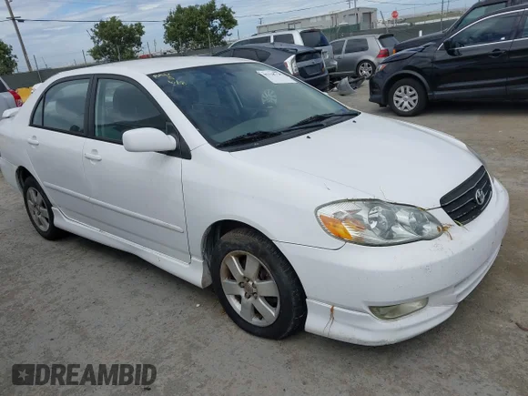 ✅ 2004 Toyota Corolla S • VIN: 1NXBR32E94Z276552 • Lot: 45338798. Listed on IAAI with 263,308 mi. Free auction sales archive from the USA and detailed vehicle history report at DreamBid. Image 1.