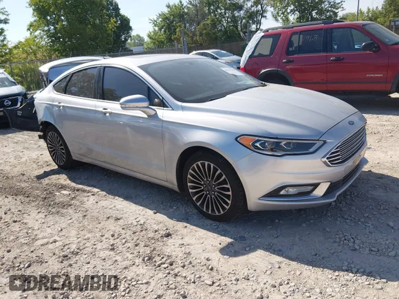 ✅ 2018 Ford Fusion Titanium • VIN: 3FA6P0D98JR151111 • Lot: 45171250. Wystawiony na IAAI z przebiegiem 128 283 mil. Bezpłatny archiwum sprzedaży aukcyjnych z USA i szczegółowy raport historii pojazdu na DreamBid. Zdjęcie 1.