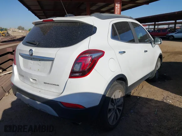 ✅ 2018 Buick Encore Preferred • VIN: KL4CJASB8JB690708 • Lot: 45318572. Listed on IAAI with 83,160 mi. Free auction sales archive from the USA and detailed vehicle history report at DreamBid. Image 4.