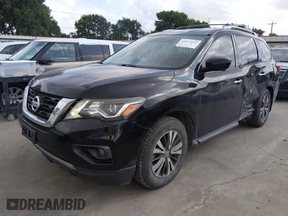 ✅ 2017 Nissan Pathfinder SL • VIN: 5N1DR2MNXHC617601 • Лот: 45372112. Опубликован ранее на IAAI с пробегом 172 711 миль. Бесплатный доступ к архиву аукционных продаж из США и подробный отчёт об истории автомобиля на DreamBid. Изображение 2.
