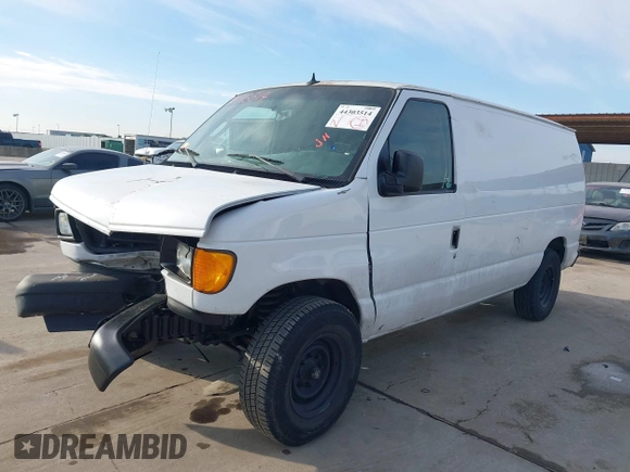 ✅ 2007 Ford Econoline Cargo Commercial • VIN: 1FTNE14W77DB04578 • Lot: 44303514. Wystawiony na IAAI z przebiegiem 400 030 mil. Bezpłatny archiwum sprzedaży aukcyjnych z USA i szczegółowy raport historii pojazdu na DreamBid. Zdjęcie 2.