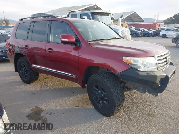 ✅ 2014 Toyota Land Cruiser • VIN: JTMHY7AJ0E4022155 • Lot: 43958144. Listed on IAAI with 107,730 mi. Free auction sales archive from the USA and detailed vehicle history report at DreamBid. Image 1.