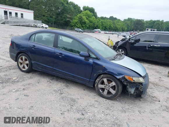 ✅ 2006 Honda Civic EX • VIN: 1HGFA16846L087775 • Lot: 45248464. Listed on IAAI with 182,530 mi. Free auction sales archive from the USA and detailed vehicle history report at DreamBid. Image 1.