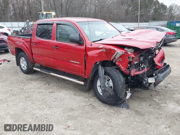✅ 2015 Toyota Tacoma PreRunner • VIN: 5TFJU4GN7FX086862 • Lot: 44078383. Wystawiony na IAAI z przebiegiem 130 862 mil. Bezpłatny archiwum sprzedaży aukcyjnych z USA i szczegółowy raport historii pojazdu na DreamBid. Zdjęcie 1.