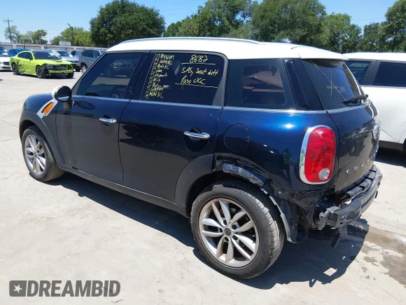 ✅ 2014 MINI Countryman • VIN: WMWZB3C50EWR38334 • Lot: 45211150. Wystawiony na IAAI z przebiegiem 129 361 mil. Bezpłatny archiwum sprzedaży aukcyjnych z USA i szczegółowy raport historii pojazdu na DreamBid. Zdjęcie 3.