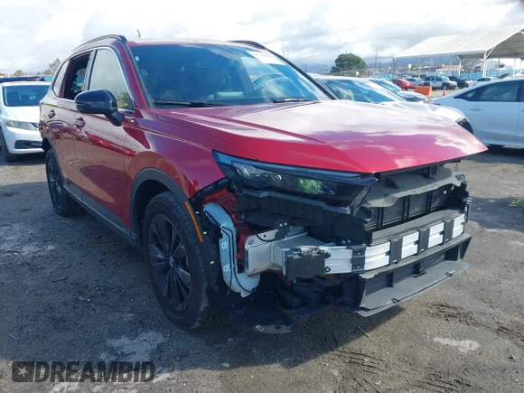 ✅ 2023 Honda CR-V Sport Touring • VIN: 7FARS6H92PE027336 • Lot: 41796884. Listed on IAAI with 53,485 mi. Free auction sales archive from the USA and detailed vehicle history report at DreamBid. Image 1.