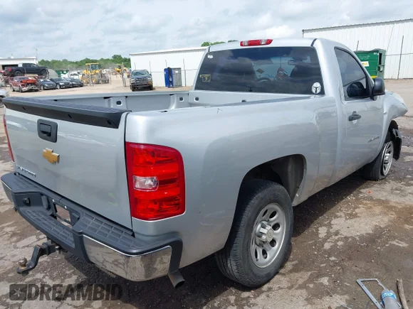 ✅ 2012 Chevrolet Silverado 1500 Work Truck • VIN: 1GCNCPEX8CZ182607 • Lot: 42496716. Listed on IAAI with 166,446 mi. Free auction sales archive from the USA and detailed vehicle history report at DreamBid. Image 4.