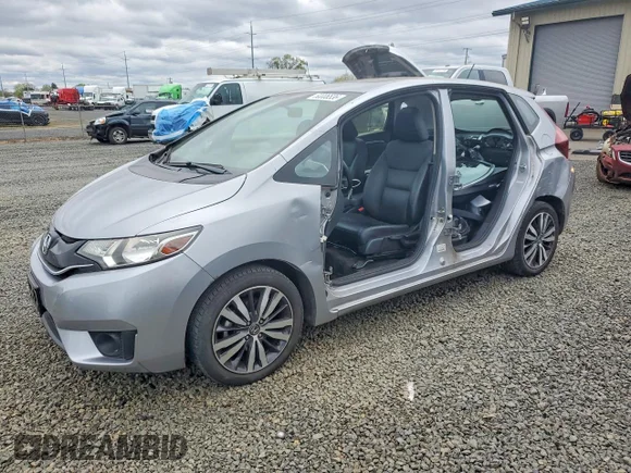 ✅ 2017 Honda Fit EX-L • VIN: JHMGK5H83HS015395 • Lot: 50006536. Listed on Copart with 34,537 mi. Free auction sales archive from the USA and detailed vehicle history report at DreamBid. Image 1.