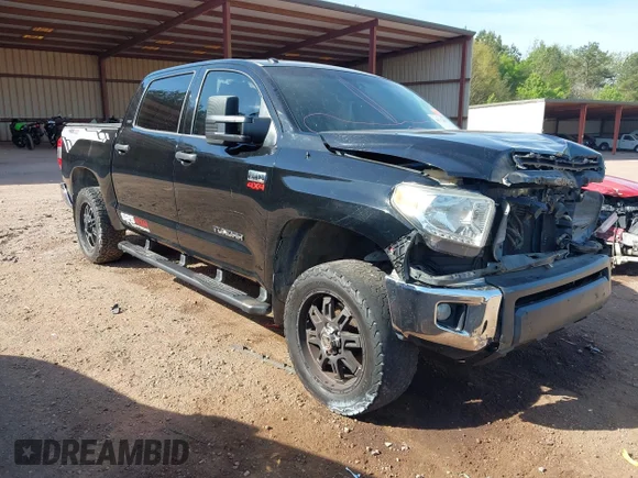 ✅ 2015 Toyota Tundra TRD Pro • VIN: 5TFDW5F14FX483831 • Lot: 44772419. Listed on IAAI with 224,708 mi. Free auction sales archive from the USA and detailed vehicle history report at DreamBid. Image 1.