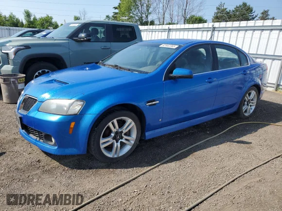 ✅ 2009 Pontiac G8 • VIN: 6G2ER57769L160138 • Lot: 62662365. Listed on Copart with 257,392 mi. Free auction sales archive from the USA and detailed vehicle history report at DreamBid. Image 1.