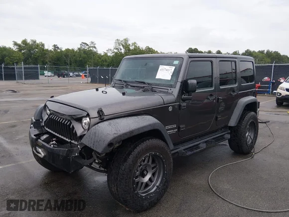 ✅ 2017 Jeep Wrangler Unlimited Sport • VIN: 1C4HJWDG3HL710479 • Lot: 45374917. Wystawiony na IAAI z przebiegiem 78 471 mil. Bezpłatny archiwum sprzedaży aukcyjnych z USA i szczegółowy raport historii pojazdu na DreamBid. Zdjęcie 2.