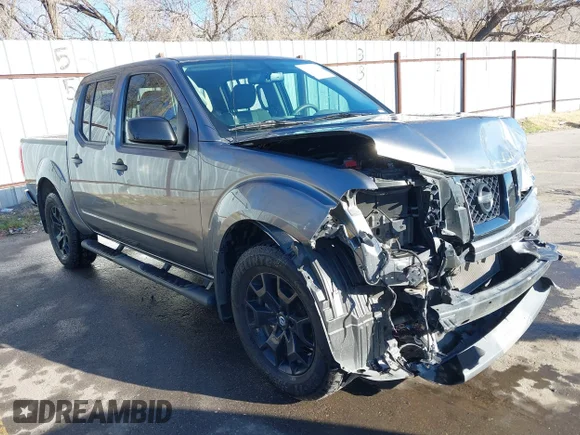 ✅ 2020 Nissan Frontier Pro-4X • VIN: 1N6ED0EB8LN715861 • Lot: 44045648. Listed on IAAI with 51,222 mi. Free auction sales archive from the USA and detailed vehicle history report at DreamBid. Image 1.