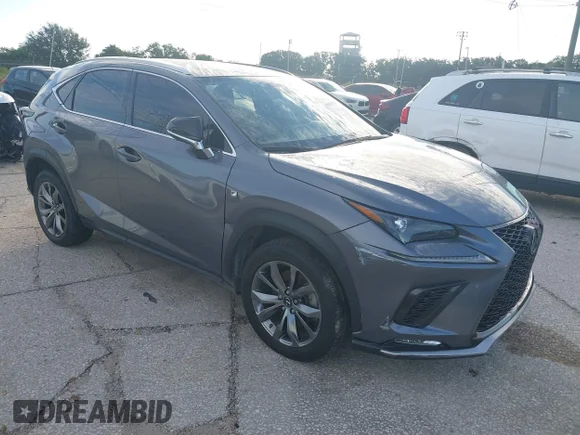 ✅ 2021 Lexus NX 300 F Sport • VIN: JTJSARBZ7M2195883 • Lot: 40491679. Wystawiony na IAAI z przebiegiem 90 700 mil. Bezpłatny archiwum sprzedaży aukcyjnych z USA i szczegółowy raport historii pojazdu na DreamBid. Zdjęcie 1.