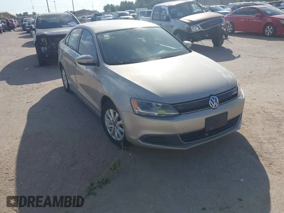 ✅ 2014 Volkswagen Jetta Hybrid • VIN: 3VW637AJ1EM213607 • Lot: 43399108. Listed on IAAI with 168,643 mi. Free auction sales archive from the USA and detailed vehicle history report at DreamBid. Image 1.