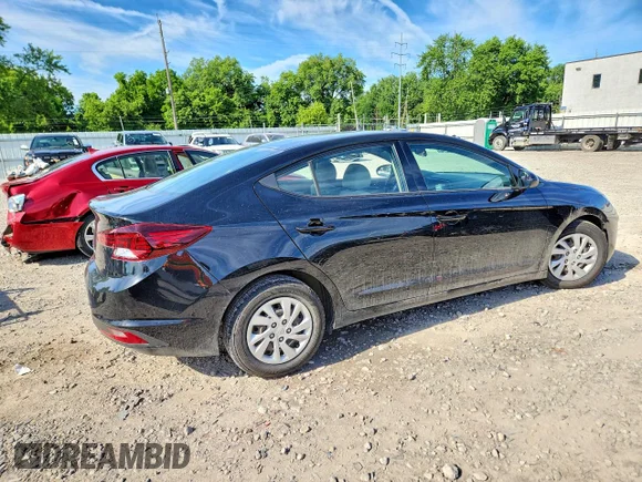 ✅ 2019 Hyundai Elantra SE • VIN: 5NPD74LF0KH409934 • Lot: 57397336. Listed on Copart with 74,339 mi. Free auction sales archive from the USA and detailed vehicle history report at DreamBid. Image 3.
