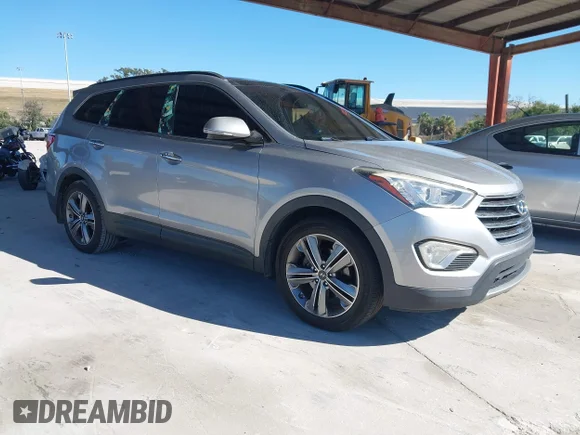 ✅ 2016 Hyundai Santa Fe Limited • VIN: KM8SRDHF7GU137501 • Lot: 44304959. Listed on IAAI with 199,089 mi. Free auction sales archive from the USA and detailed vehicle history report at DreamBid. Image 1.