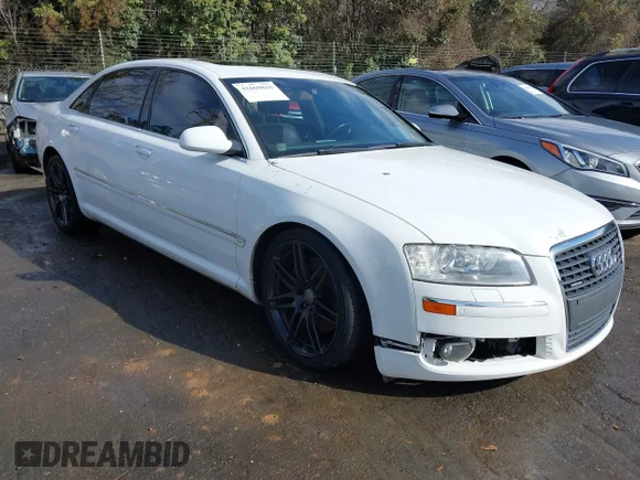 ✅ 2007 Audi A8 4.2L • VIN: WAUMV44E77N011250 • Lot: 41669815. Listed on IAAI with Not provided. Free auction sales archive from the USA and detailed vehicle history report at DreamBid. Image 1.