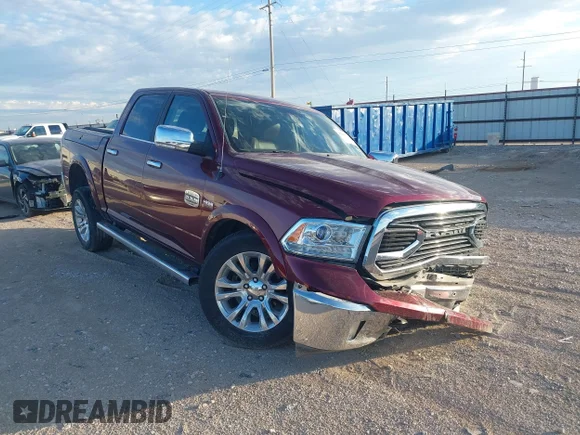 ✅ 2017 Ram 1500 Longhorn • VIN: 1C6RR6PT0HS639440 • Lot: 43267586. Wystawiony na IAAI z przebiegiem 123 179 mil. Bezpłatny archiwum sprzedaży aukcyjnych z USA i szczegółowy raport historii pojazdu na DreamBid. Zdjęcie 1.