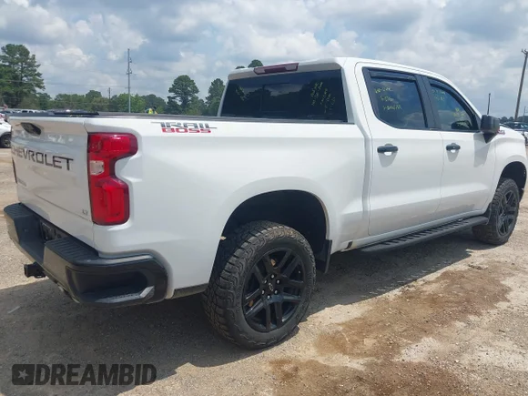 ✅ 2024 Chevrolet Silverado 1500 LT Trail Boss • VIN: 3GCUDFED2RG393965 • Lot: 45191273. Listed on IAAI with 16,818 mi. Free auction sales archive from the USA and detailed vehicle history report at DreamBid. Image 4.