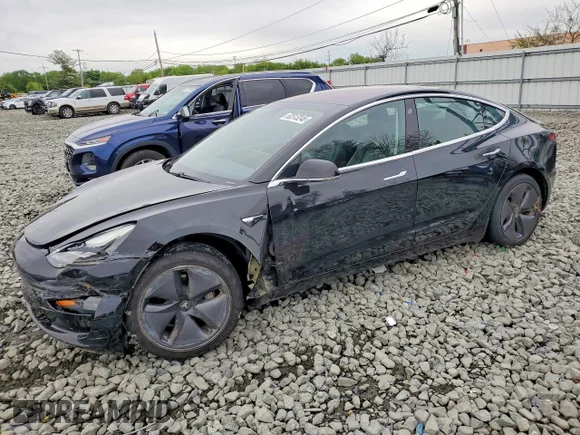 ✅ 2019 Tesla Model 3 Long Range • VIN: 5YJ3E1EB6KF191233 • Lot: 52513246. Listed on Copart with 100,027 mi. Free auction sales archive from the USA and detailed vehicle history report at DreamBid. Image 1.