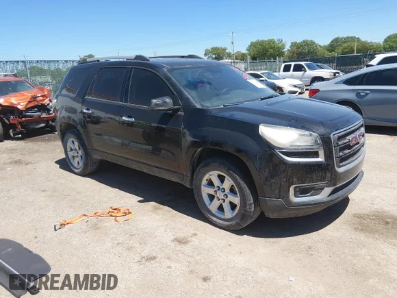 ✅ 2016 GMC Acadia SLE • VIN: 1GKKRPKD5GJ326134 • Lot: 45067268. Listed on IAAI with 189,395 mi. Free auction sales archive from the USA and detailed vehicle history report at DreamBid. Image 1.