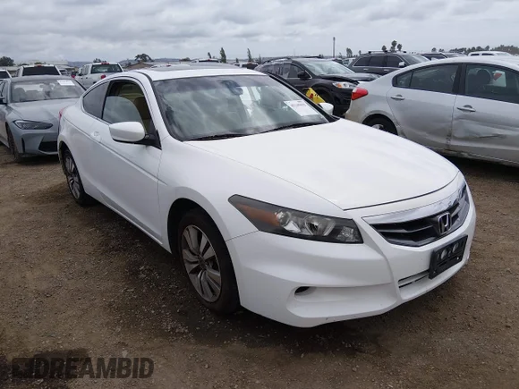✅ 2012 Honda Accord EX • VIN: 1HGCS1B73CA005538 • Lot: 45145552. Listed on IAAI with 179,425 mi. Free auction sales archive from the USA and detailed vehicle history report at DreamBid. Image 1.