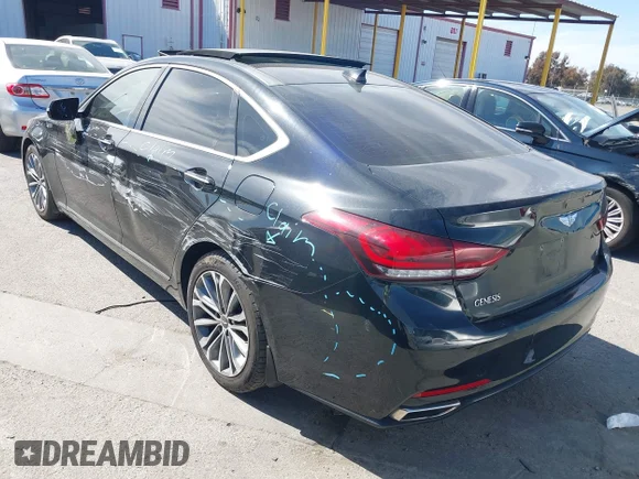✅ 2016 Hyundai Genesis 3.8L • VIN: KMHGN4JE3GU131049 • Lot: 42022155. Wystawiony na IAAI z przebiegiem 107 801 mil. Bezpłatny archiwum sprzedaży aukcyjnych z USA i szczegółowy raport historii pojazdu na DreamBid. Zdjęcie 3.