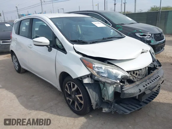 ✅ 2017 Nissan Note SV • VIN: 3N1CE2CP9HL377737 • Лот: 44110810. Опубліковано раніше на IAAI з пробігом 132 638 миль. Безкоштовний доступ до архіву аукціонних продажів зі США та докладний звіт про історію автомобіля на DreamBid. Зображення 1.