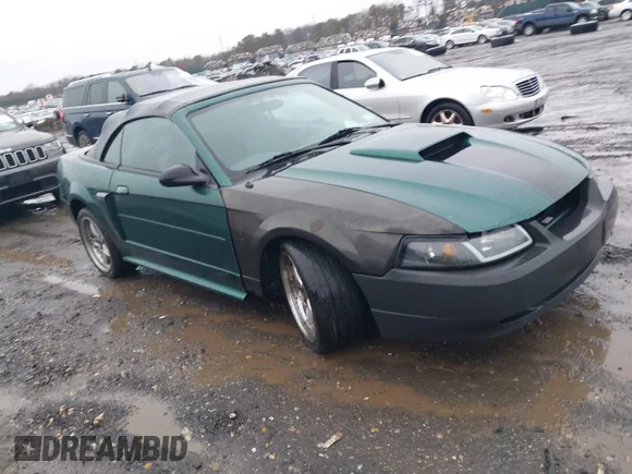 ✅ 2002 Ford Mustang GT Deluxe • VIN: 1FAFP45X72F224133 • Лот: 44433339. Опубліковано раніше на IAAI з пробігом 131 500 миль. Безкоштовний доступ до архіву аукціонних продажів зі США та докладний звіт про історію автомобіля на DreamBid. Зображення 1.