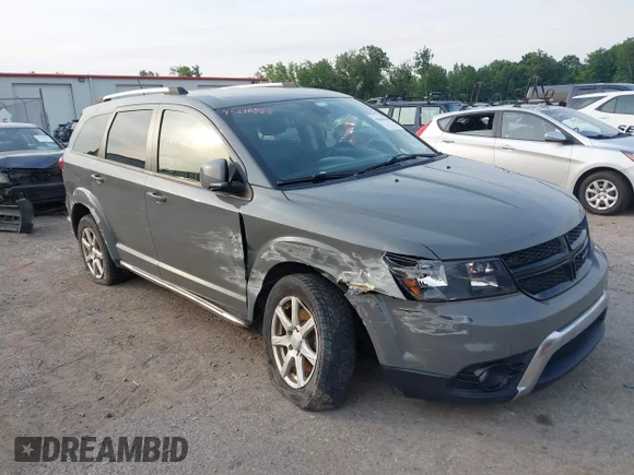 ✅ 2019 Dodge Journey Crossroad • VIN: 3C4PDDGG2KT794924 • Lot: 45616588. Wystawiony na IAAI z przebiegiem 107 288 mil. Bezpłatny archiwum sprzedaży aukcyjnych z USA i szczegółowy raport historii pojazdu na DreamBid. Zdjęcie 1.