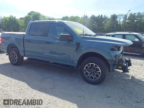 ✅ 2023 Ford F-150 XLT • VIN: 1FTEW1EPXPKD58091 • Lot: 45290444. Listed on IAAI with 107,460 mi. Free auction sales archive from the USA and detailed vehicle history report at DreamBid. Image 1.