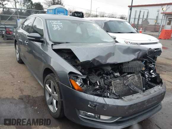 ✅ 2015 Volkswagen Passat S • VIN: 1VWAS7A31FC119213 • Lot: 44340298. Listed on IAAI with 159,814 mi. Free auction sales archive from the USA and detailed vehicle history report at DreamBid. Image 1.