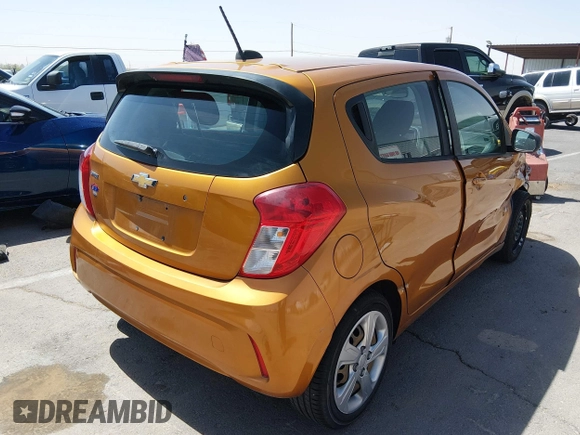 ✅ 2019 Chevrolet Spark LS • VIN: KL8CB6SA9KC755058 • Lot: 44727537. Wystawiony na IAAI z przebiegiem 112 358 mil. Bezpłatny archiwum sprzedaży aukcyjnych z USA i szczegółowy raport historii pojazdu na DreamBid. Zdjęcie 4.