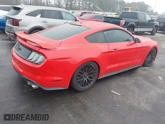 ✅ 2019 Ford Mustang GT Premium • VIN: 1FA6P8CF4K5124465 • Лот: 44097404. Опубликован ранее на IAAI с пробегом 68 420 миль. Бесплатный доступ к архиву аукционных продаж из США и подробный отчёт об истории автомобиля на DreamBid. Изображение 4.