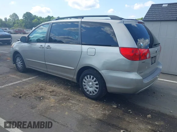 ✅ 2007 Toyota Sienna LE • VIN: 5TDZK23C17S065904 • Lot: 45282278. Wystawiony na IAAI z przebiegiem 316 936 mil. Bezpłatny archiwum sprzedaży aukcyjnych z USA i szczegółowy raport historii pojazdu na DreamBid. Zdjęcie 3.