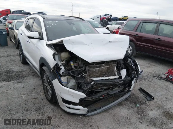 ✅ 2020 Hyundai Tucson Sport • VIN: KM8J3CAL2LU224952 • Lot: 44094008. Listed on IAAI with 96,010 mi. Free auction sales archive from the USA and detailed vehicle history report at DreamBid. Image 1.